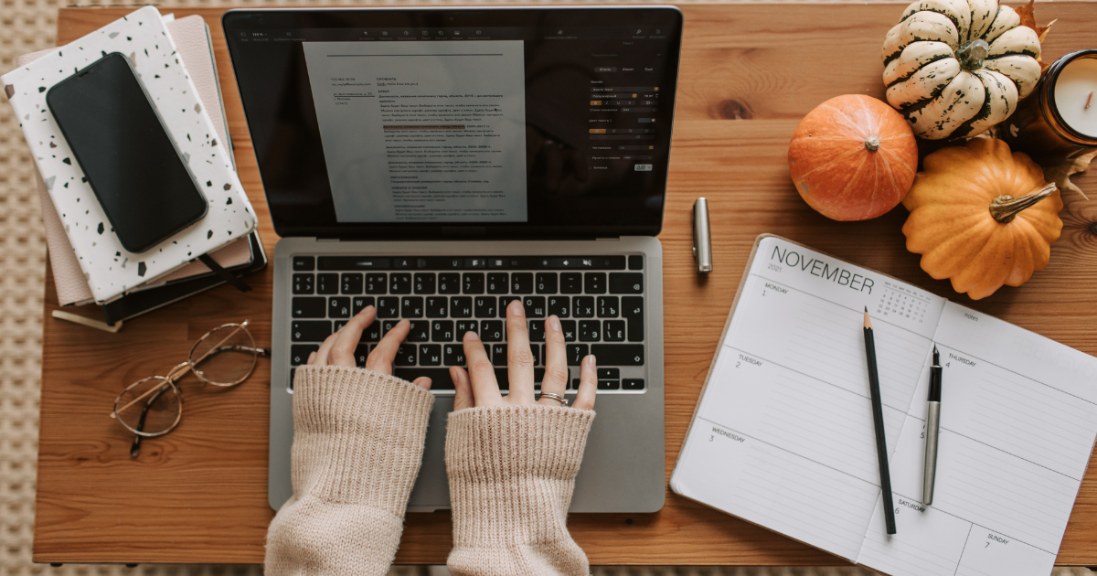 hands working